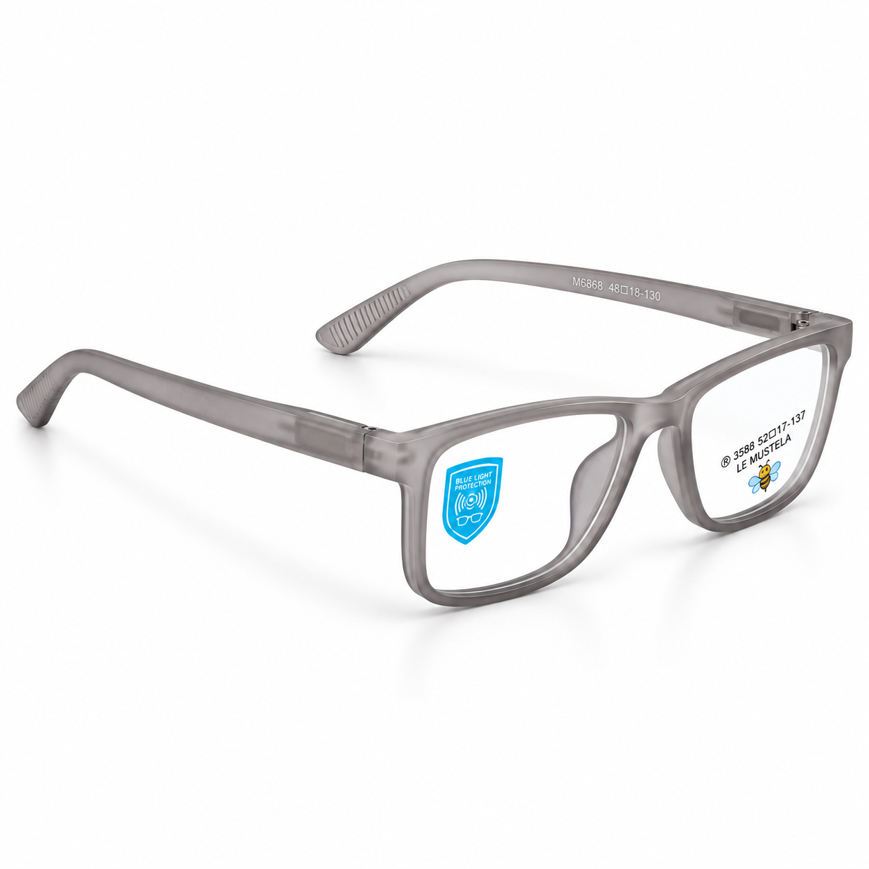 Transparent Smoke Grey / Crystal Grey
