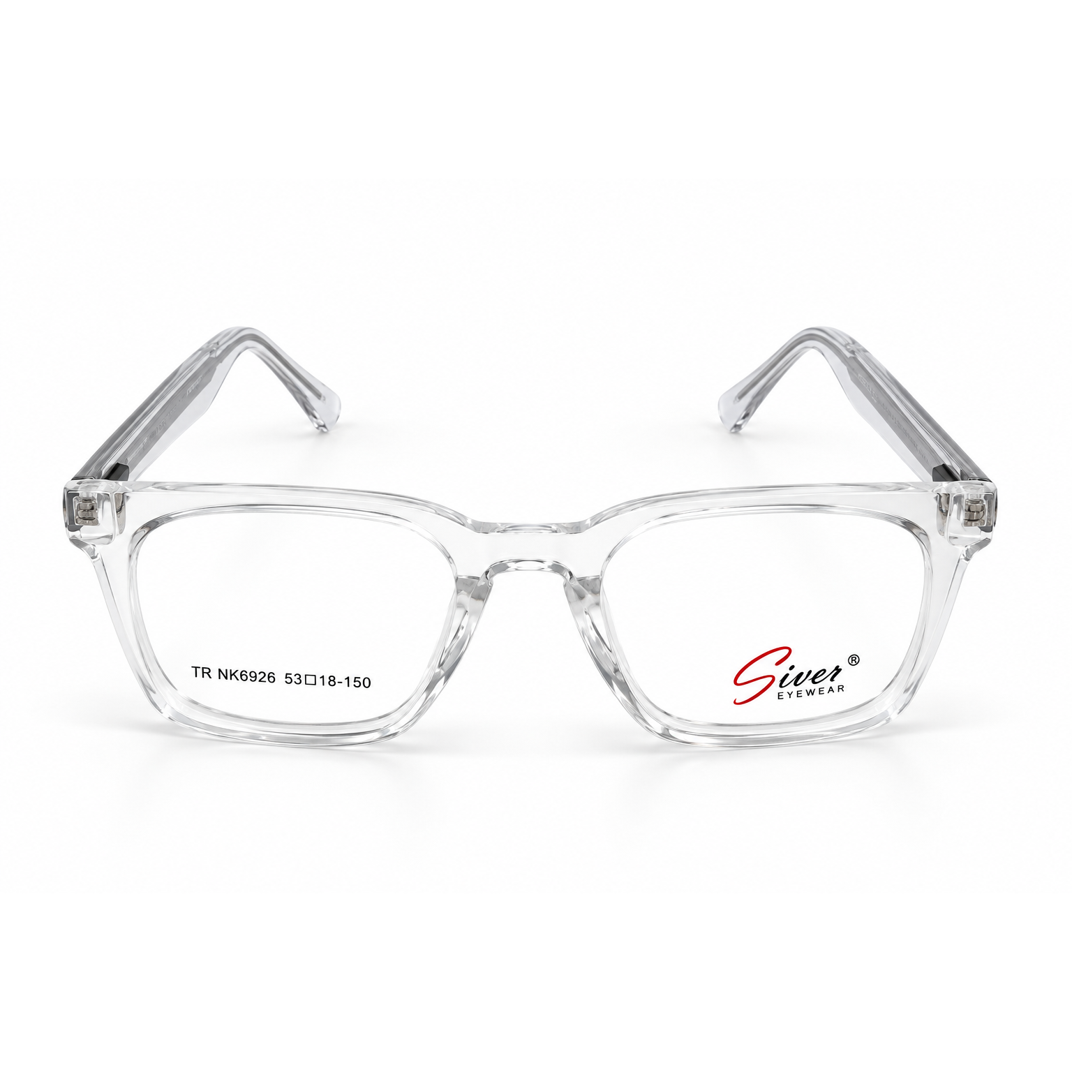Crystal Clear + Clear Grey + Silver + Dark Grey