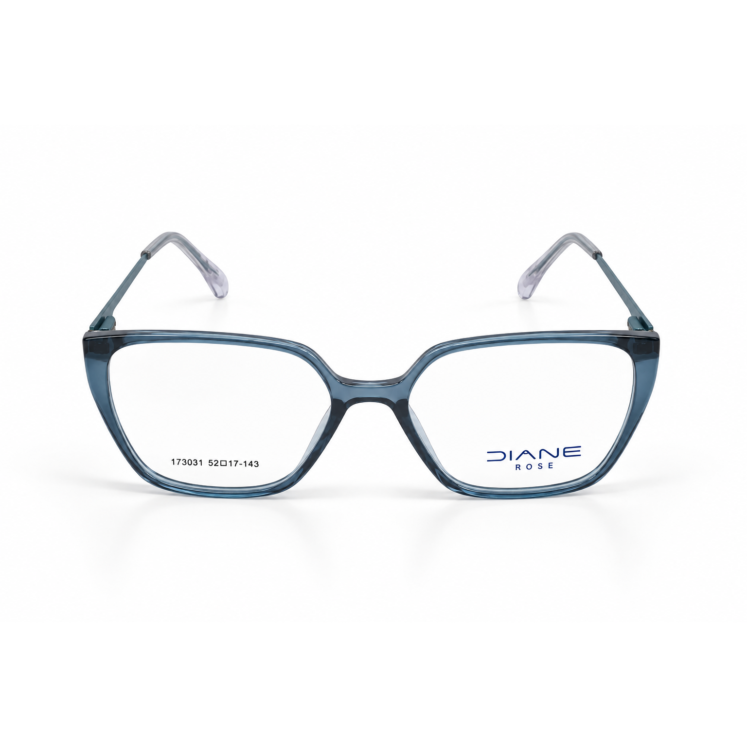 Transparent Slate Blue / Smoky Blue