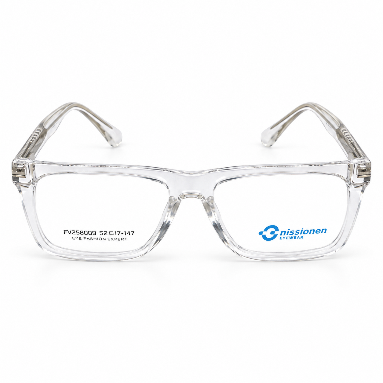 Crystal Clear + Transparent Silver + Light Grey