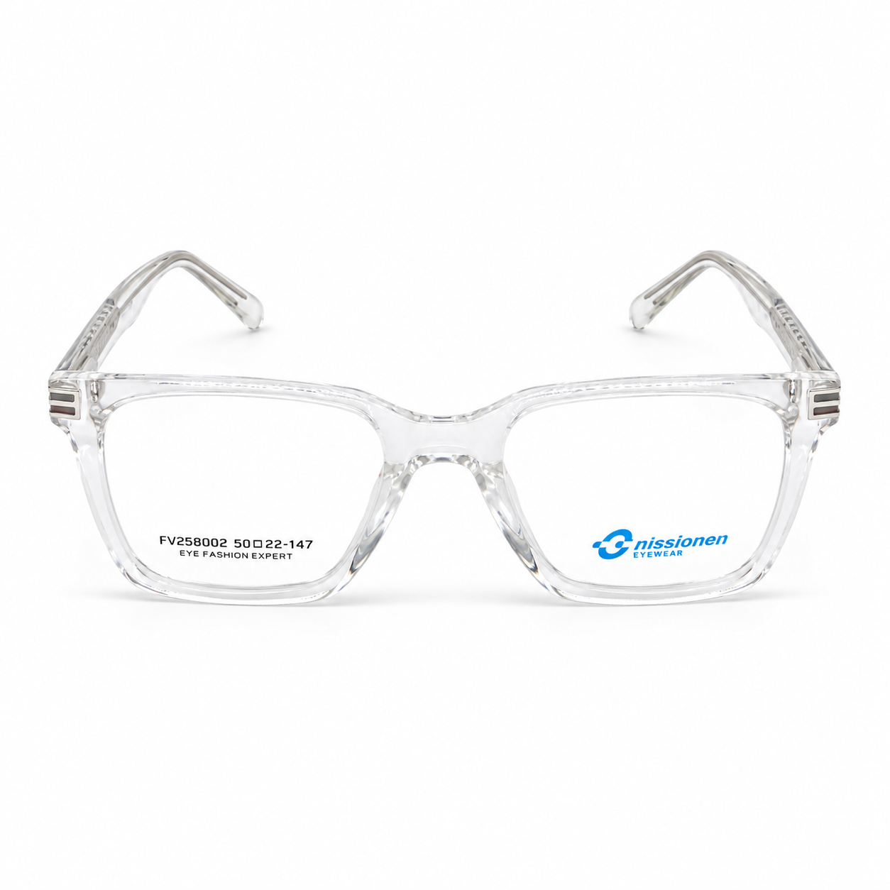 Crystal Clear + Transparent Silver + Light Grey