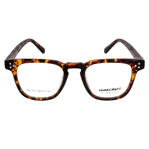 Minecraft Classic Square Full Rim Eyeglasses