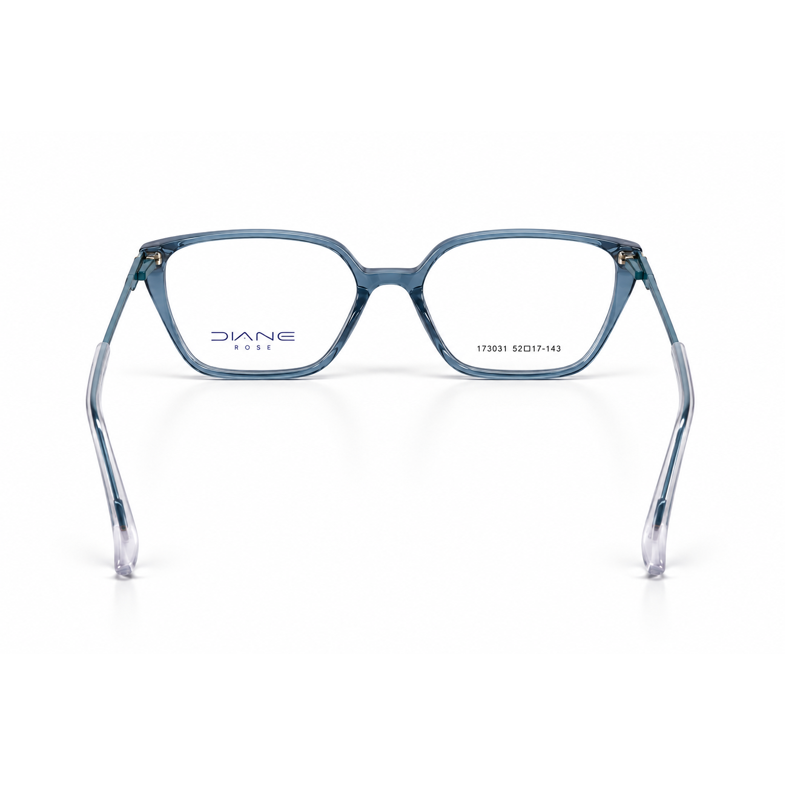 Transparent Slate Blue / Smoky Blue