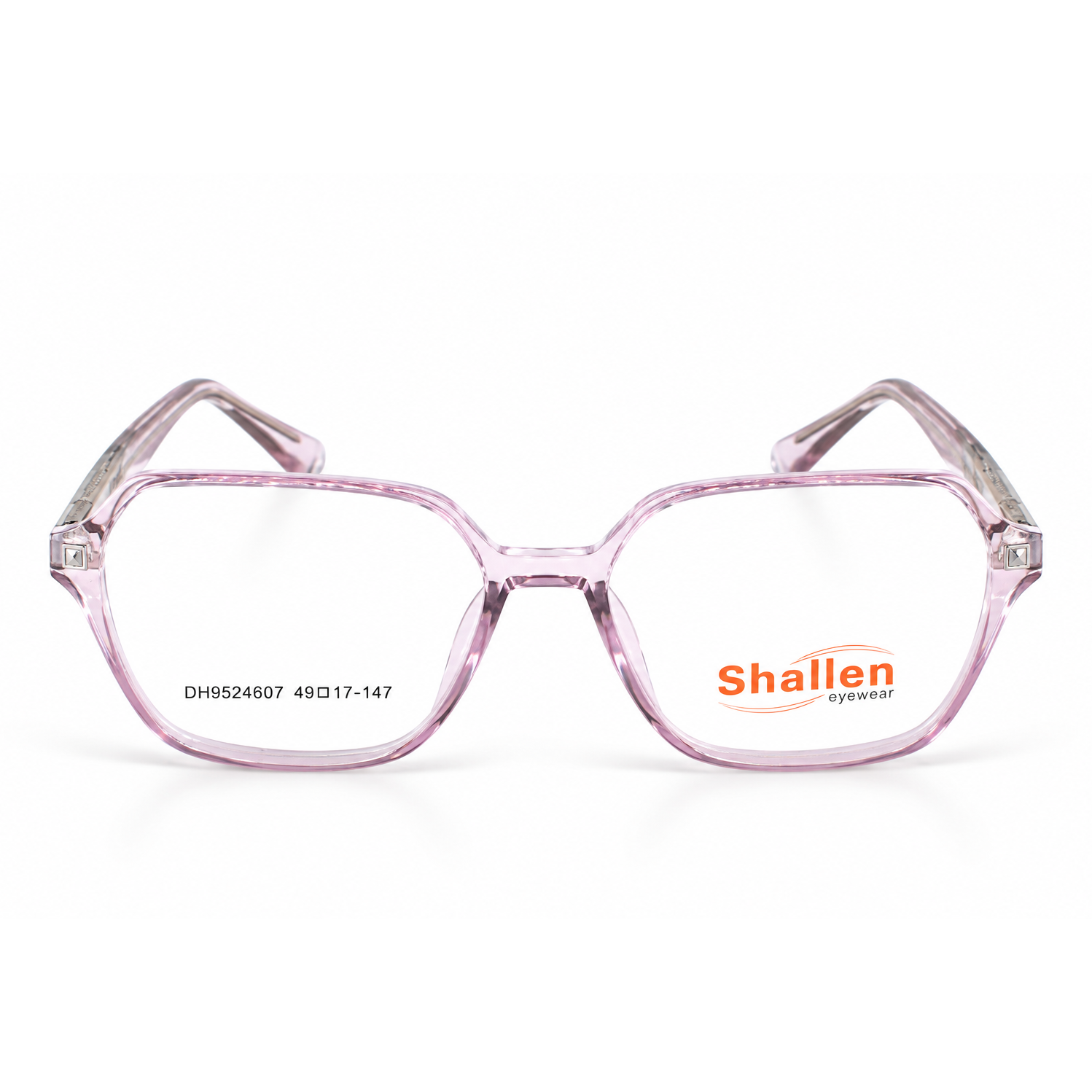 Transparent Crystal Pink + Rose Gold