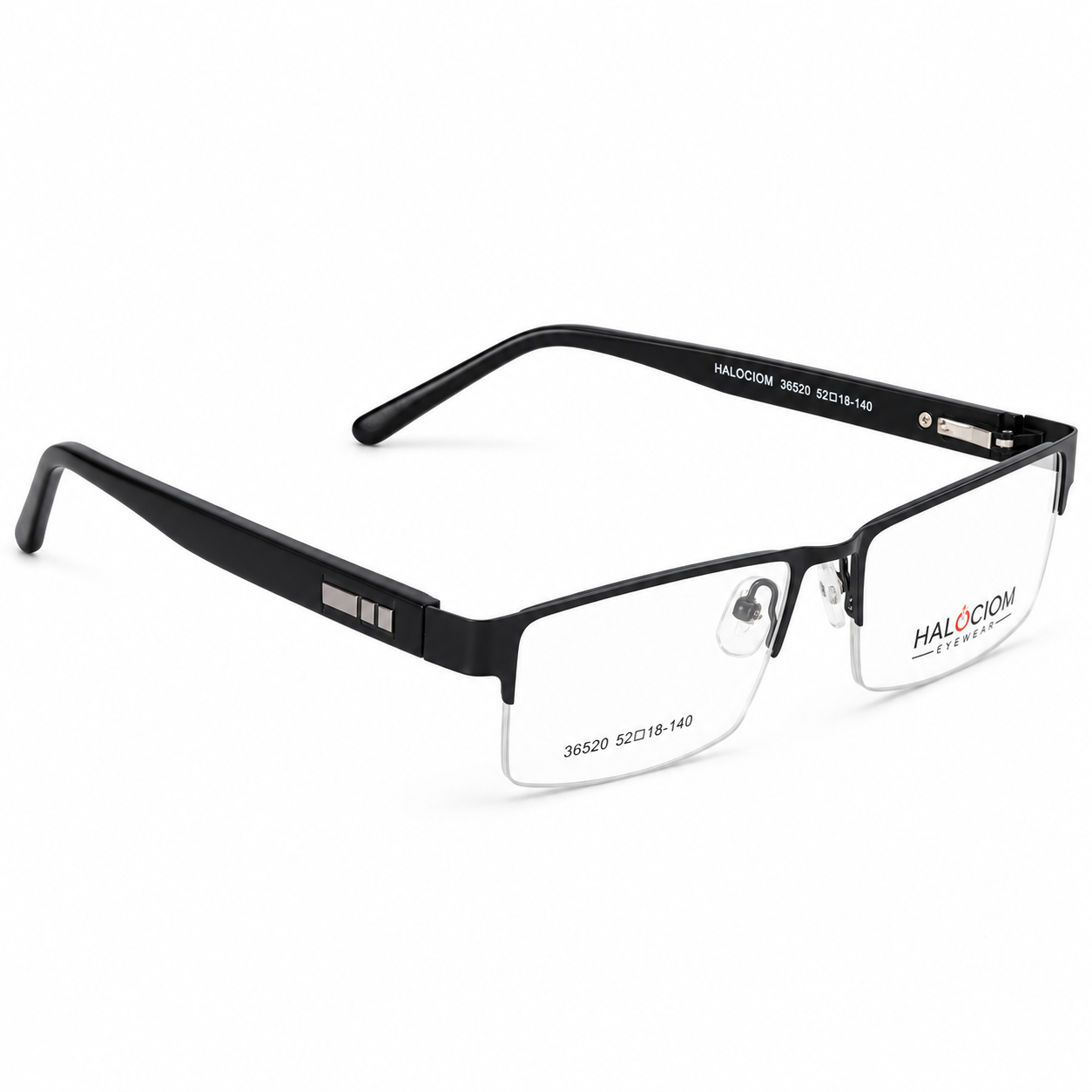 Black + Silver + Clear
