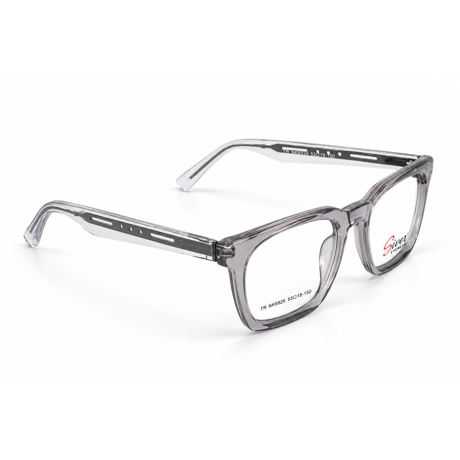 Smoky Transparent Grey + Dark Grey + Clear
