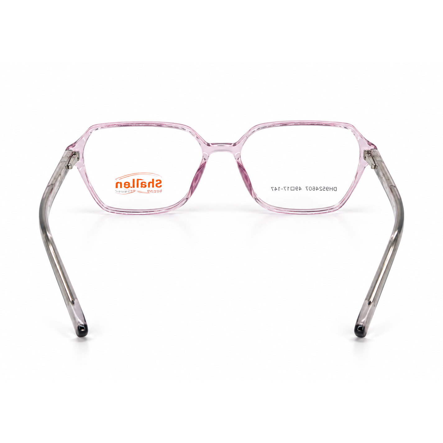 Transparent Crystal Pink + Rose Gold