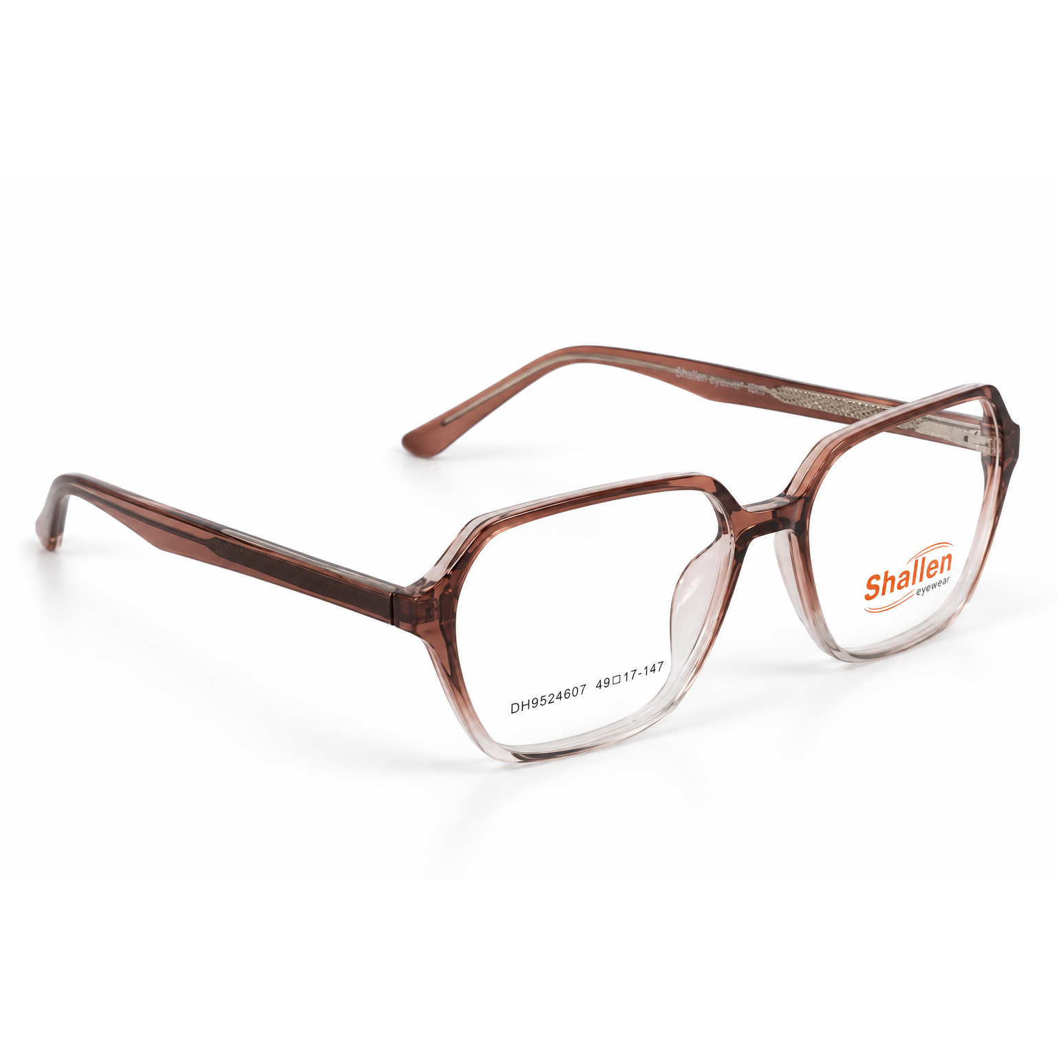 Transparent Brown + Clear Crystal