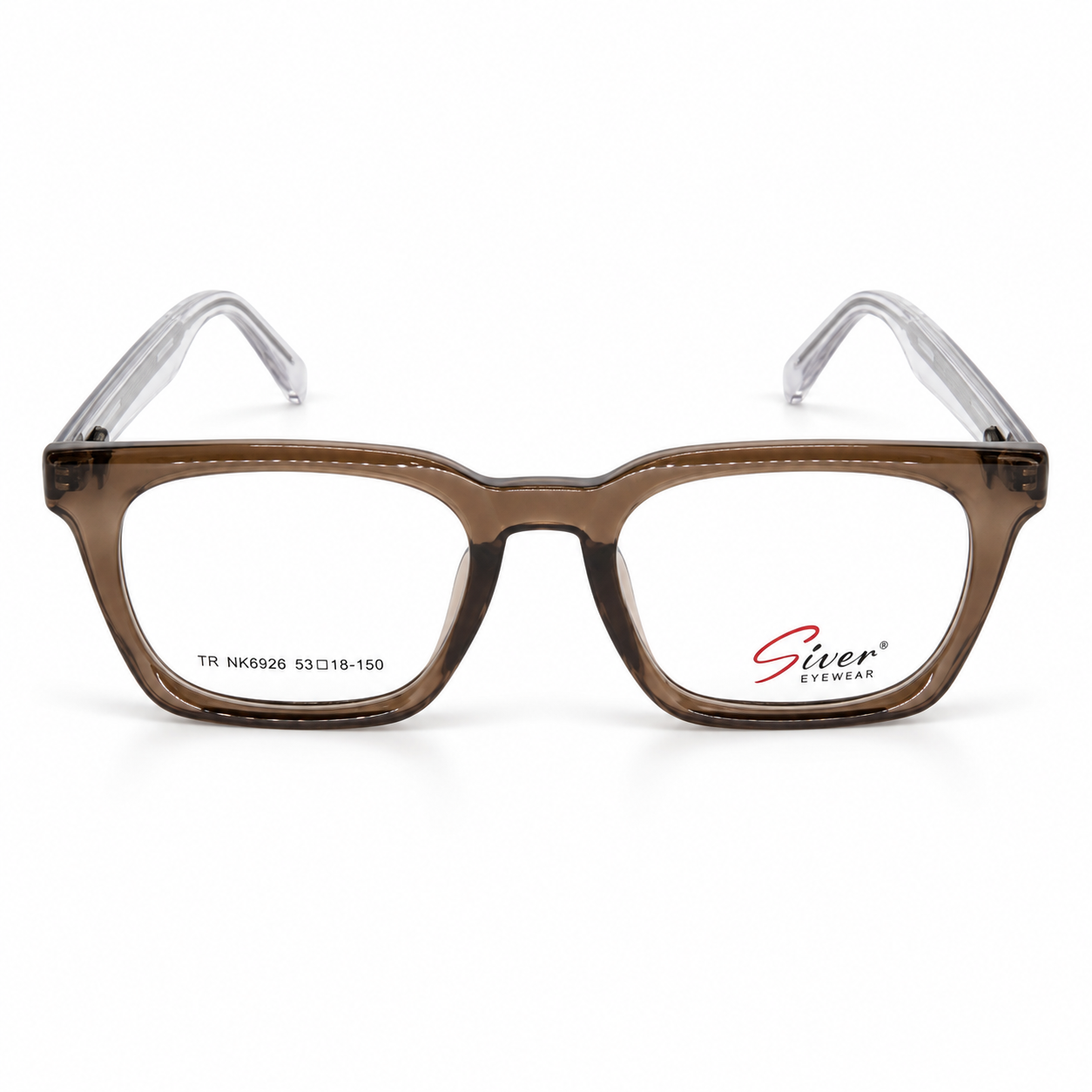Transparent Brown + Dark Brown + Clear