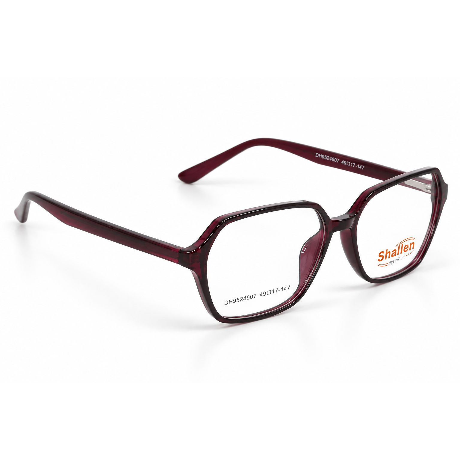 Transparent Burgundy / Wine Red