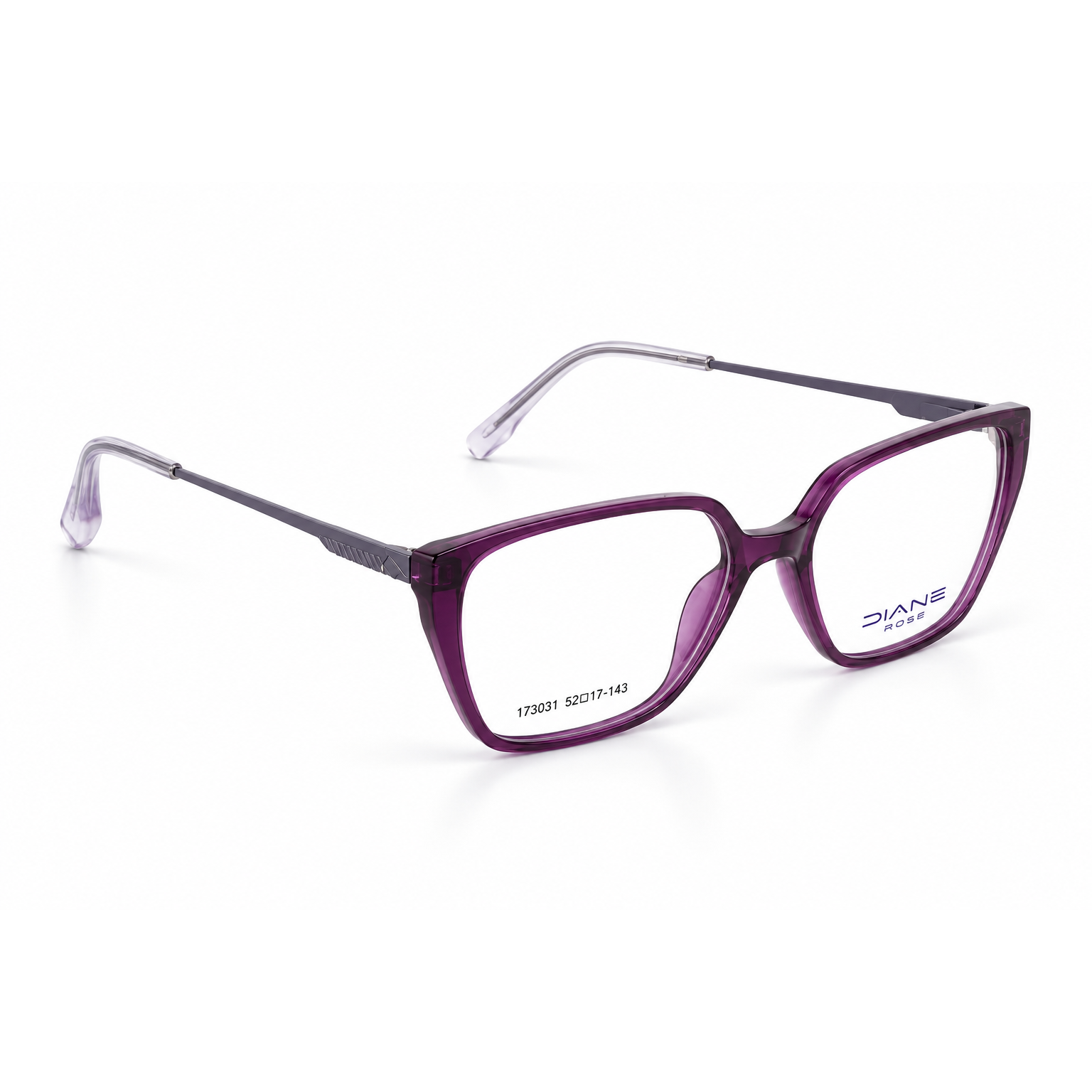 Transparent Plum / Burgundy Purple