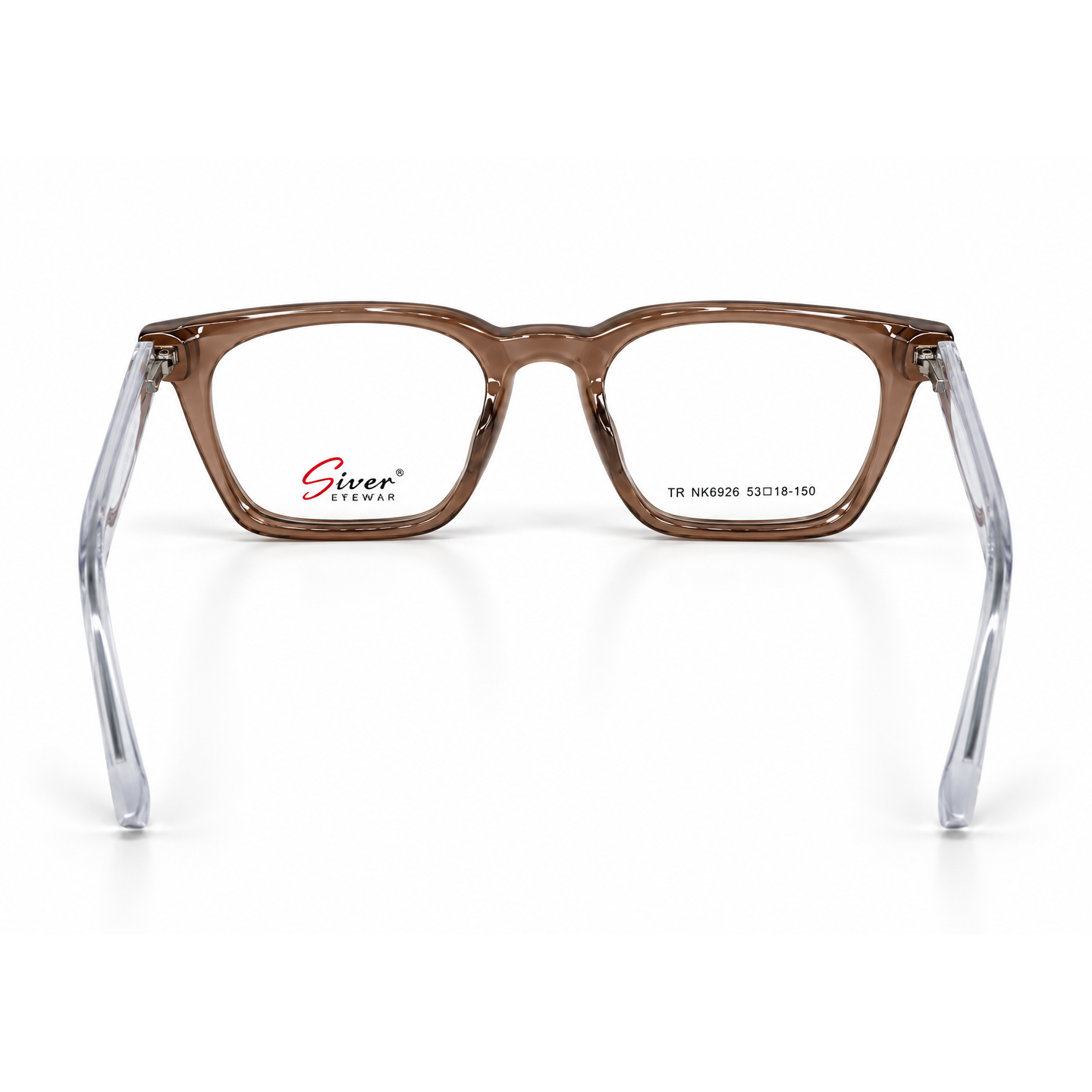 Transparent Brown + Dark Brown + Clear