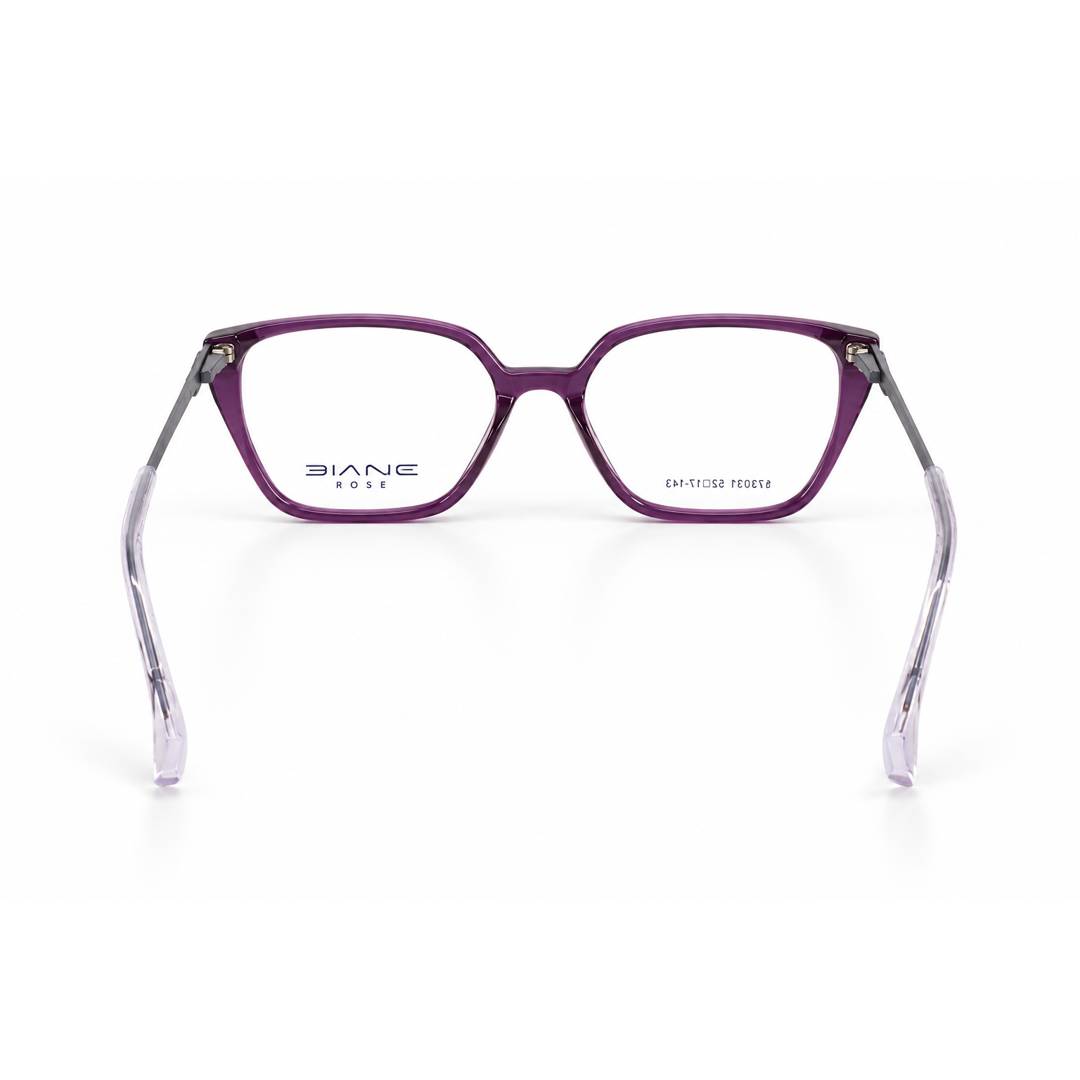 Transparent Plum / Burgundy Purple