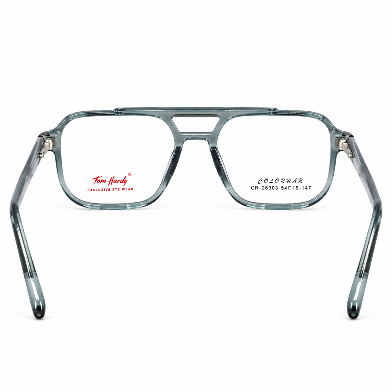 Tom Hardy CR 26303 Classic Transparent Blue Eyeglasses